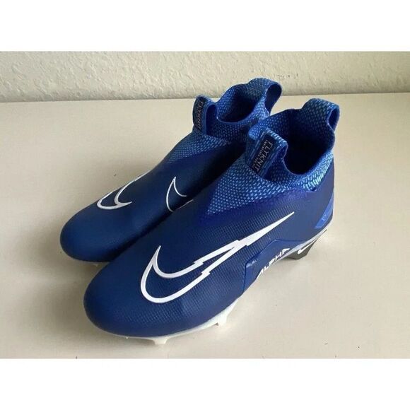 Nike Alpha Menace Elite 3 Flyknit Football Cleats Royal Blue CT6648-414 Men’s 8 - Picture 7 of 11